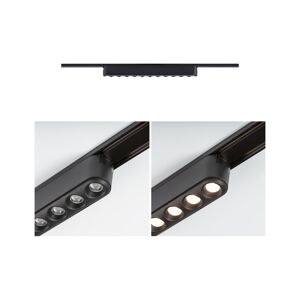 Smart-LED-Lightbar 'Veya Lensia' mattschwarz 2700 K 10 W 550 lm