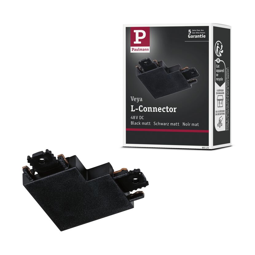 L-Verbinder 'Veya' schwarz