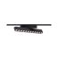 LED-Lightbar 'Veya Flex' mattschwarz 3000 K 11,5 W 800 lm