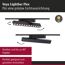 LED-Lightbar 'Veya Flex' mattschwarz 3000 K 11,5 W 800 lm