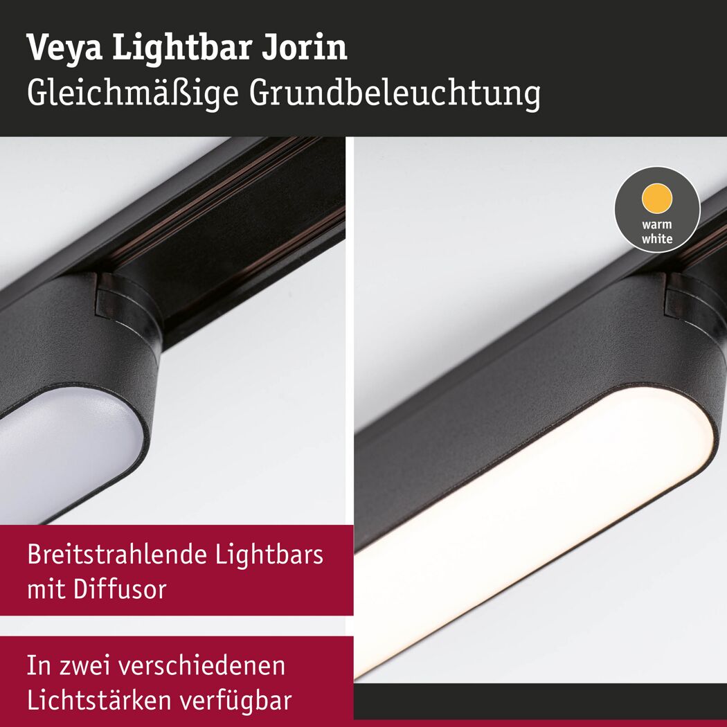 LED-Lightbar 'Veya Jorin' 10 W 1250 lm warmweiß