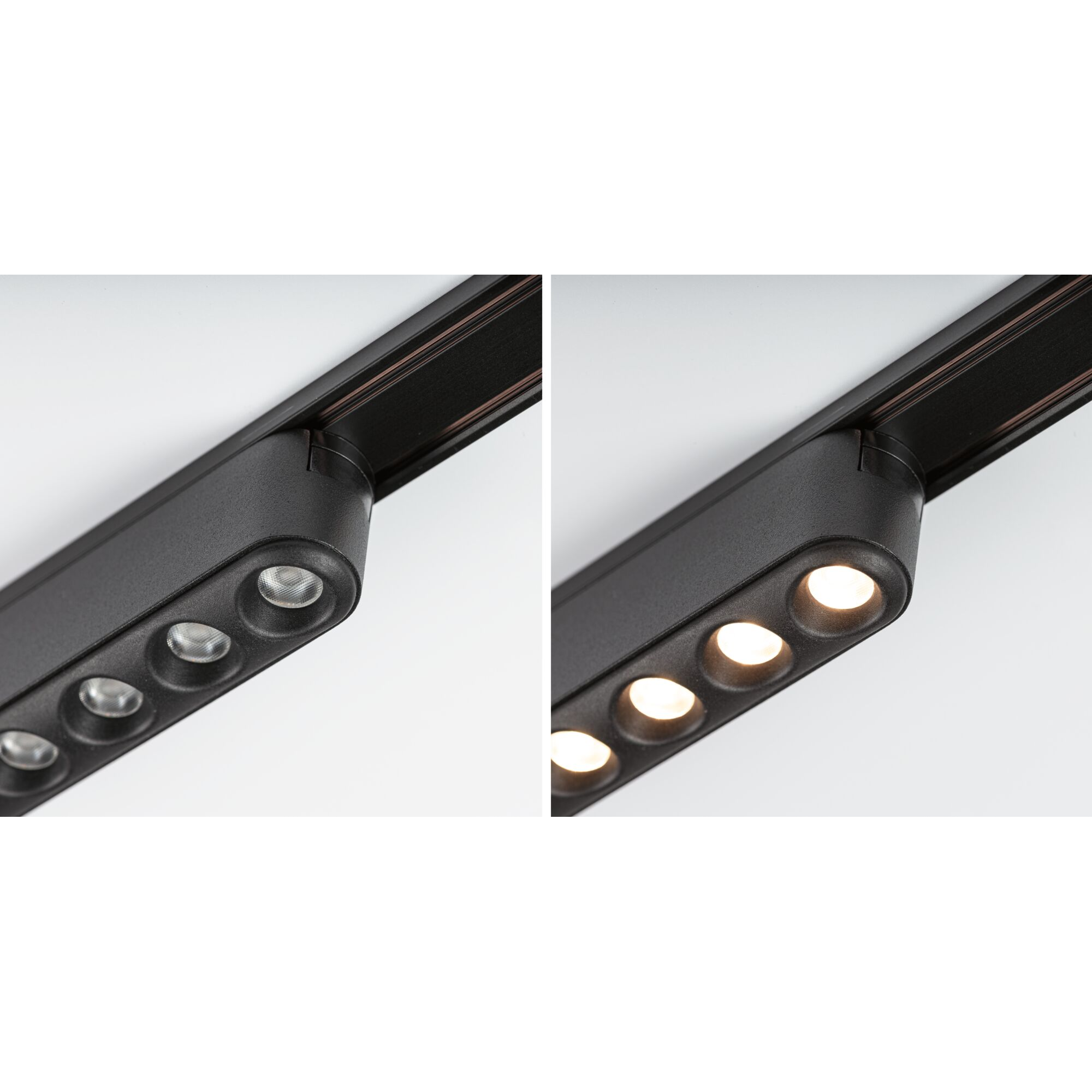 Smart-LED-Lightbar 'Veya Lensia' mattschwarz 3000 K 11,5 W 800 lm