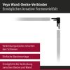 Wand-Decken-Verbinder 'Veya' schwarz