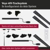 Wand-Decken-Verbinder 'Veya' schwarz