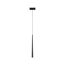 LED-Pendelleuchte 'Veya Lyren' mattschwarz 2700 K 5,2 W 350 lm