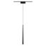 LED-Pendelleuchte 'Veya Lyren' mattschwarz 3000 K 5 W 440 lm