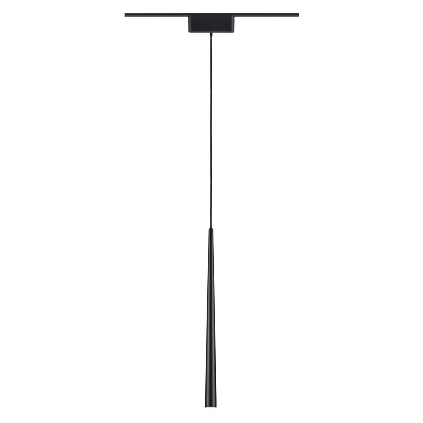 LED-Pendelleuchte 'Veya Lyren' mattschwarz 3000 K 5 W 440 lm