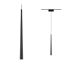 LED-Pendelleuchte 'Veya Lyren' mattschwarz 3000 K 5 W 440 lm