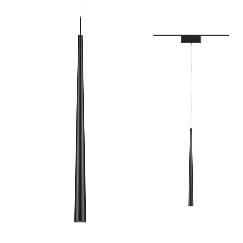 LED-Pendelleuchte 'Veya Lyren' mattschwarz 3000 K 5 W 440 lm