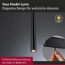 Smart-LED-Pendelleuchte 'Veya Lyren' mattschwarz 3000 K 5 W 440 lm
