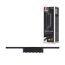LED-Lightbar 'Veya Lensia' mattschwarz 3000 K 6 W 400 lm