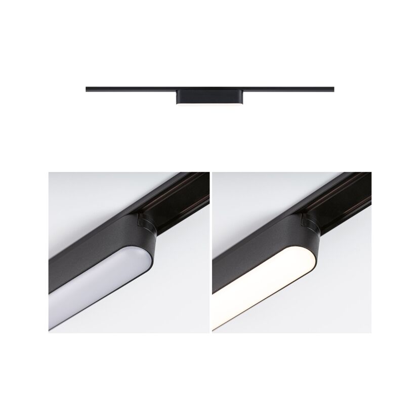 LED-Lightbar 'Veya Jorin' mattschwarz 3000 K 5 W 300 lm