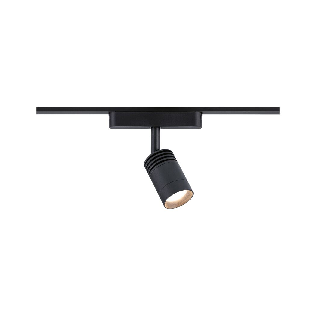 LED-Spot 'Veya Zoom' auf schwarzer Schiene