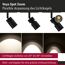 LED-Spotleuchte 'Veya Zoom' mattschwarz 3000 K 5 W 580 lm