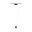 LED-Pendelleuchte 'Veya Lyros' mattschwarz 3000 K 5 W 600 lm
