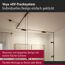 LED-Pendelleuchte 'Veya Lyros' mattschwarz 3000 K 5 W 600 lm