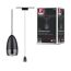 LED-Pendelleuchte 'Veya Lyros' mattschwarz 3000 K 5 W 600 lm
