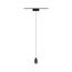 LED-Pendelleuchte 'Veya Lyros' mattschwarz 3000 K 5 W 600 lm