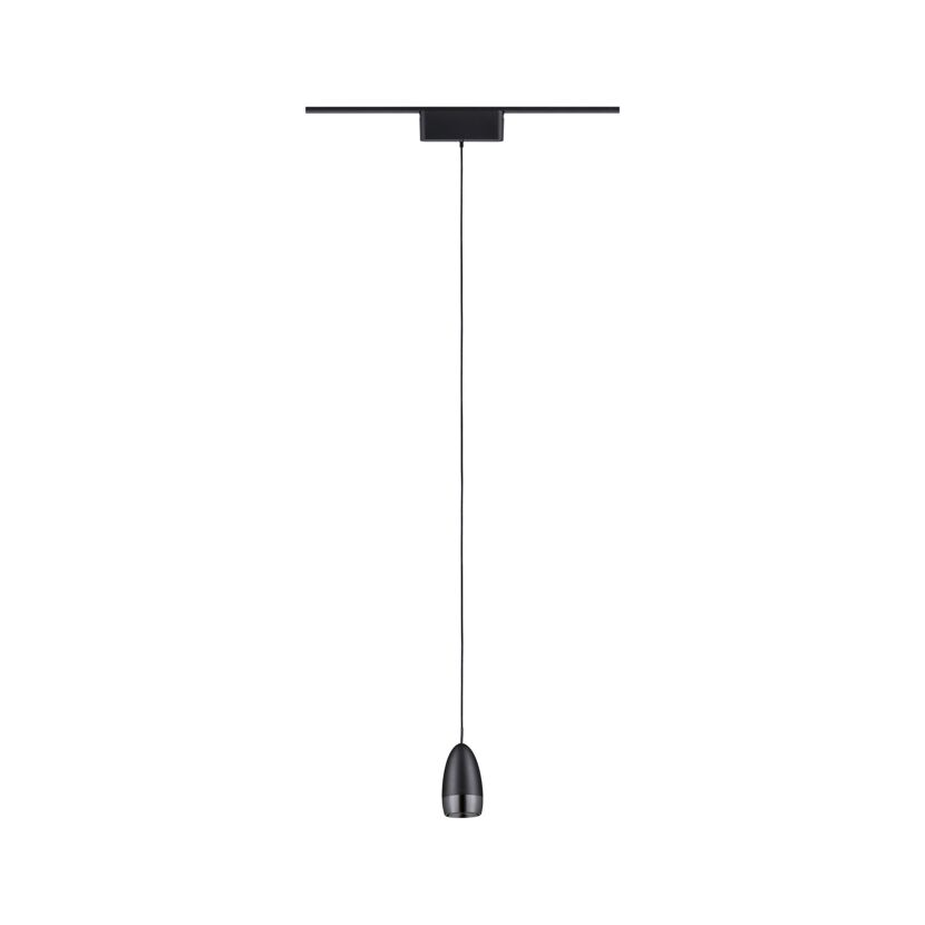 LED-Pendelleuchte 'Veya Lyros' mattschwarz 3000 K 5 W 600 lm