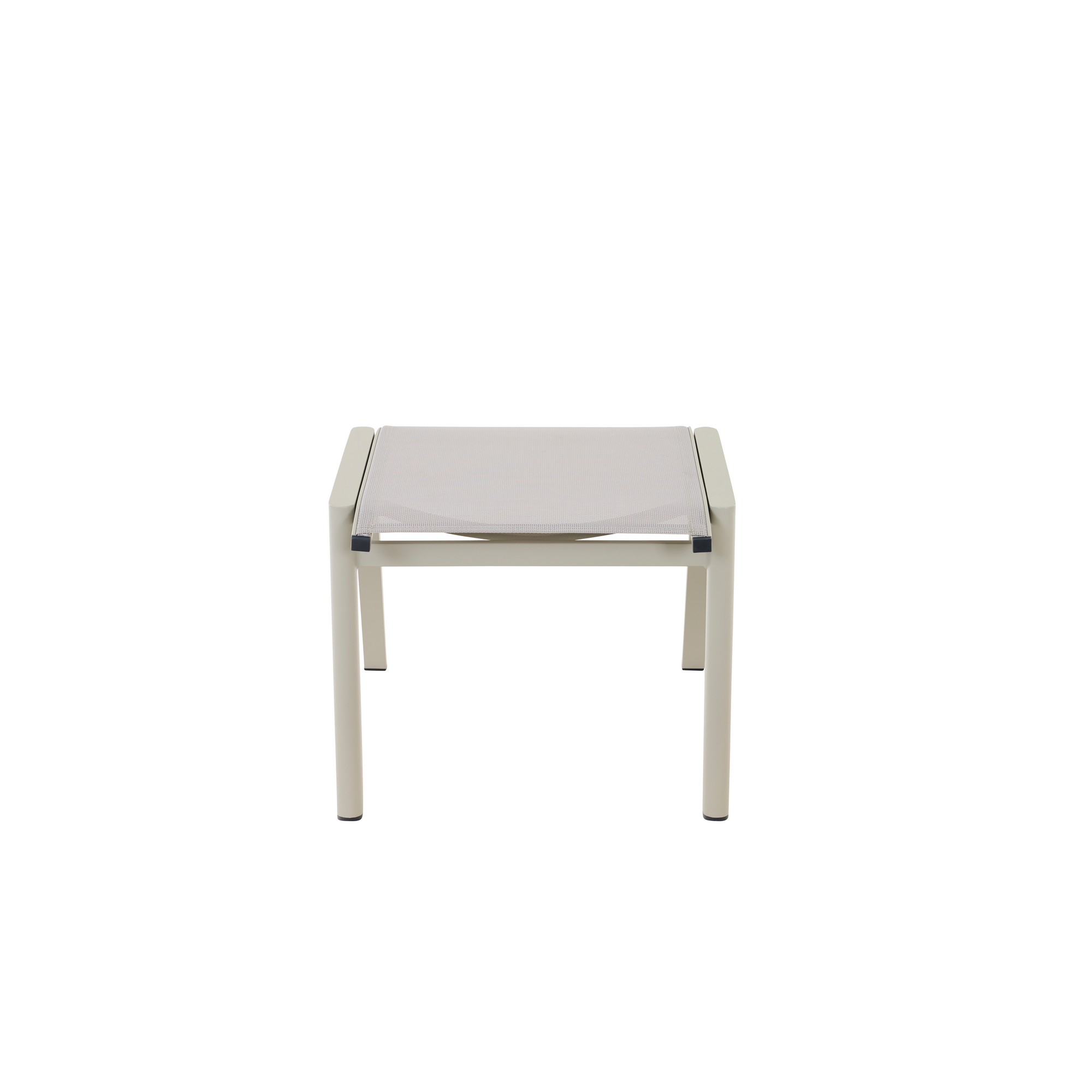 Dining Hocker 'Bologna' matt seidengrau/taupe 54 x 52,5 x 52,5 cm
