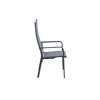 Gartenstuhl 'Carlton' anthrazit 60 x 63 x 63 cm