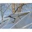 Gewächshaus 'Essence' 244 x 487 cm mit 4 mm Hohlkammerplatten silbern