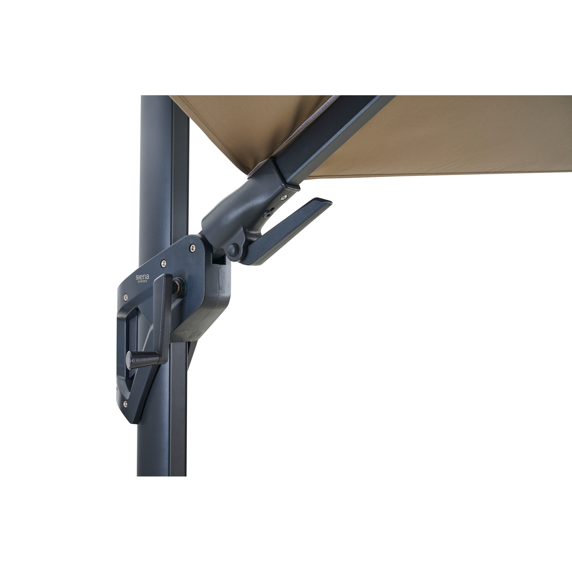 Ampelschirm 'Fagus N+' taupe Ø 350 cm