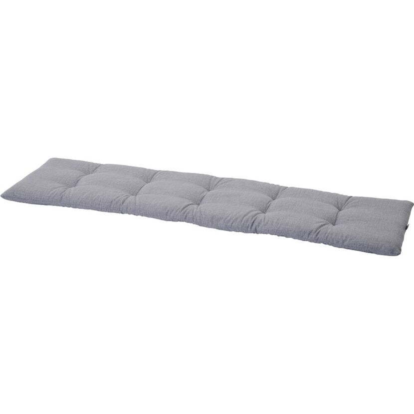 Bankauflage 'Tessin' grau 150 x 38 x 6 cm