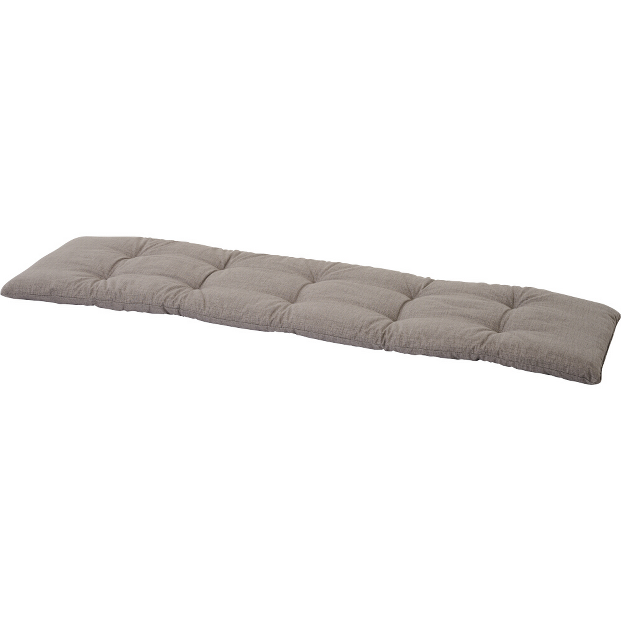 Bankauflage 'Tessin' taupe 150 x 38 x 6 cm
