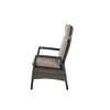 Gartensessel 'Taranto' Aluminium taupe 61 x 74 x 74 cm