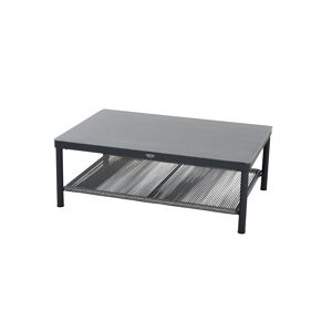 Loungetisch 'Kansas' anthrazit 110 x 70 cm