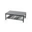 Loungetisch 'Kansas' anthrazit 110 x 70 cm