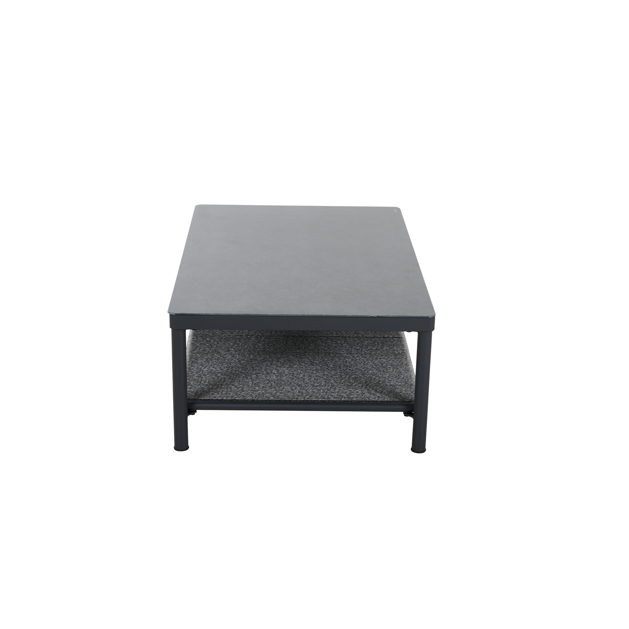 Loungetisch 'Kansas' anthrazit 110 x 70 cm