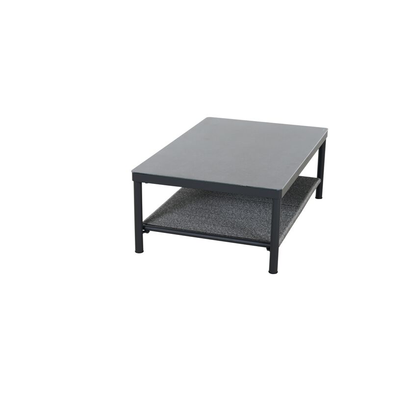 Gartentisch 'Kansas' Stahl 70 x 35 x 110 cm