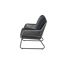 Loungesessel 'Kansas' matt anthrazit/grau 75 x 73,5 x 73,5 cm