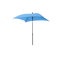 Sonnenschirm 'City Push' blau 180 x 180 cm
