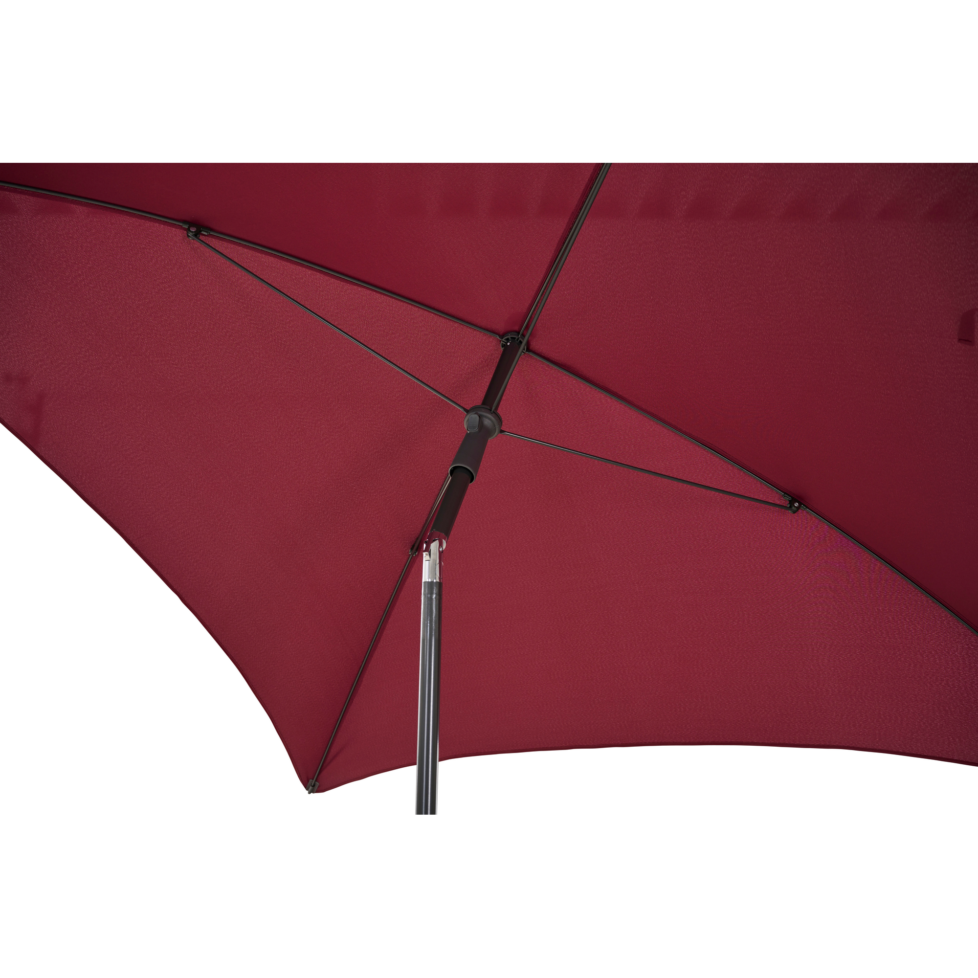 Sonnenschirm 'City Push' plum 180 x 180 cm