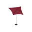 Sonnenschirm 'City Push' plum 180 x 180 cm