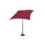 Sonnenschirm 'City Push' plum 180 x 180 cm