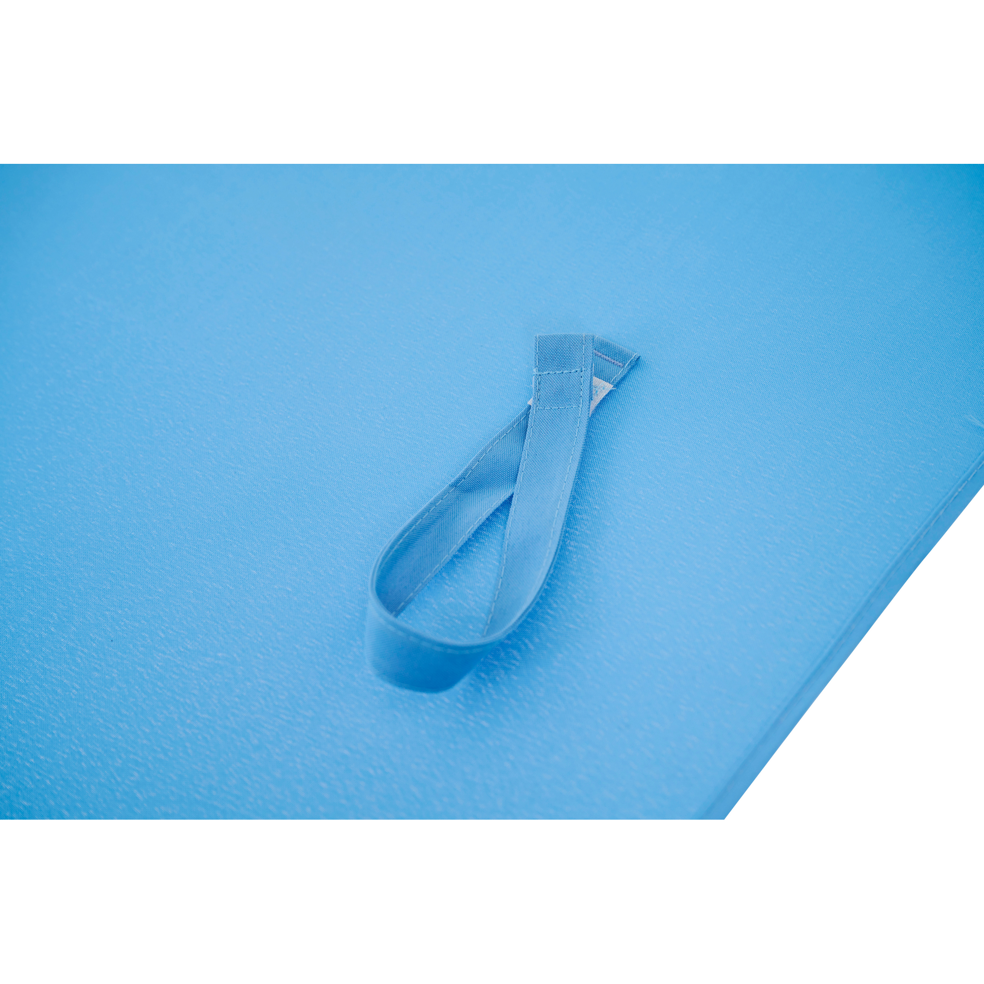 Sonnenschirm 'City Push' blau 210 x 140 cm