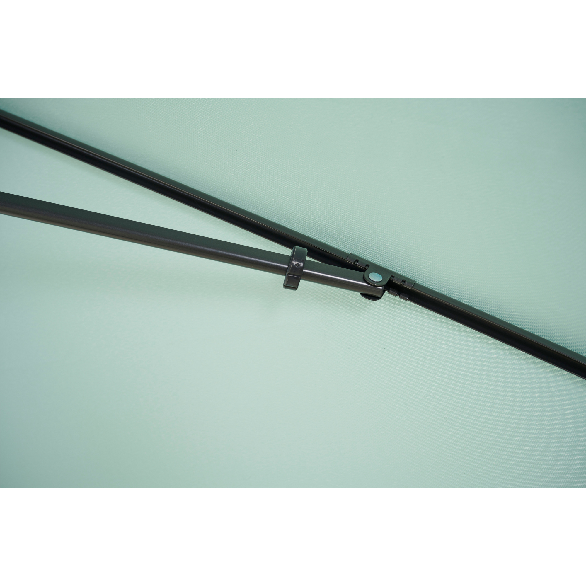 Sonnenschirm 'City Push' nilgrün 210 x 140 cm