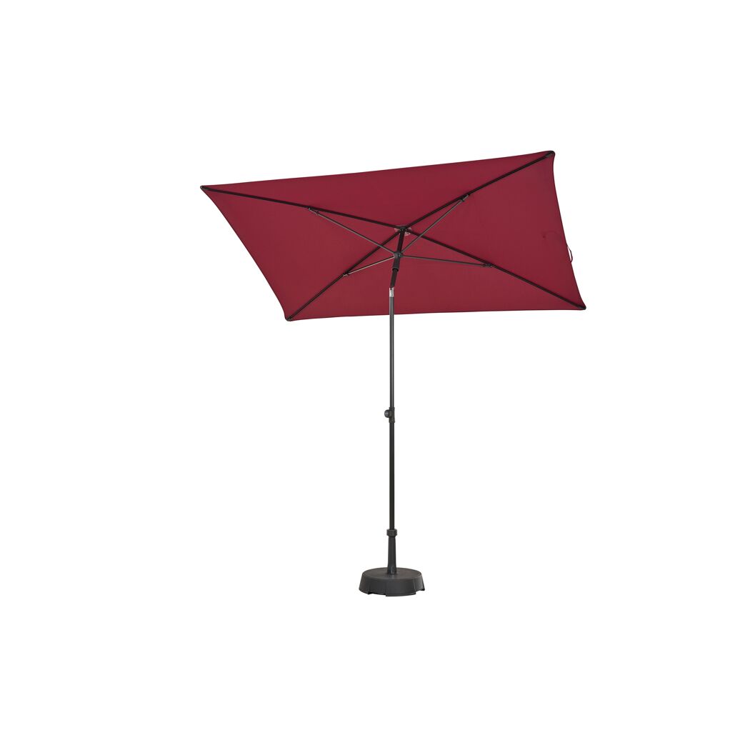 Rechteckschirm 'City Push' knickbar 140 x 210 cm
