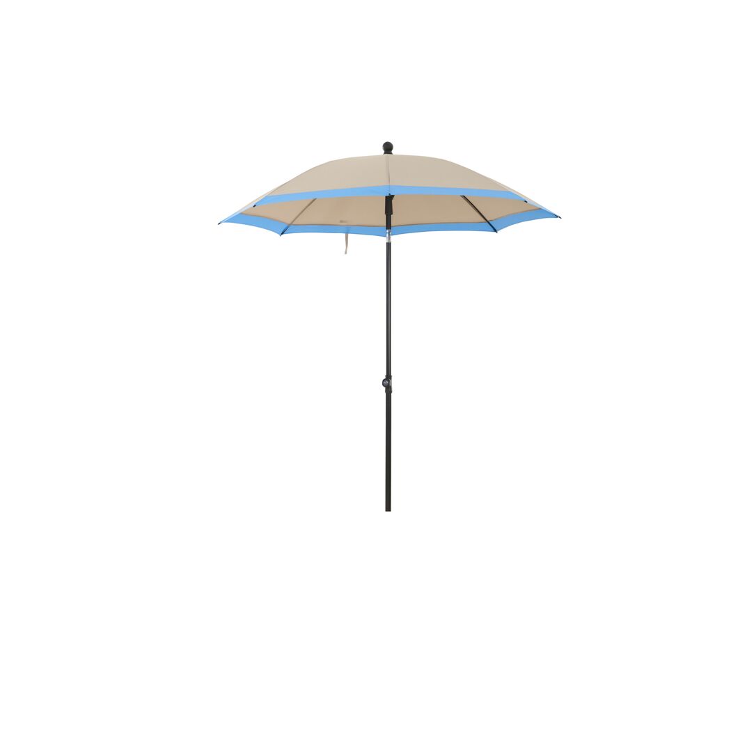 Marktschirm 'City Push' drehbar/knickbar Ø 180 cm