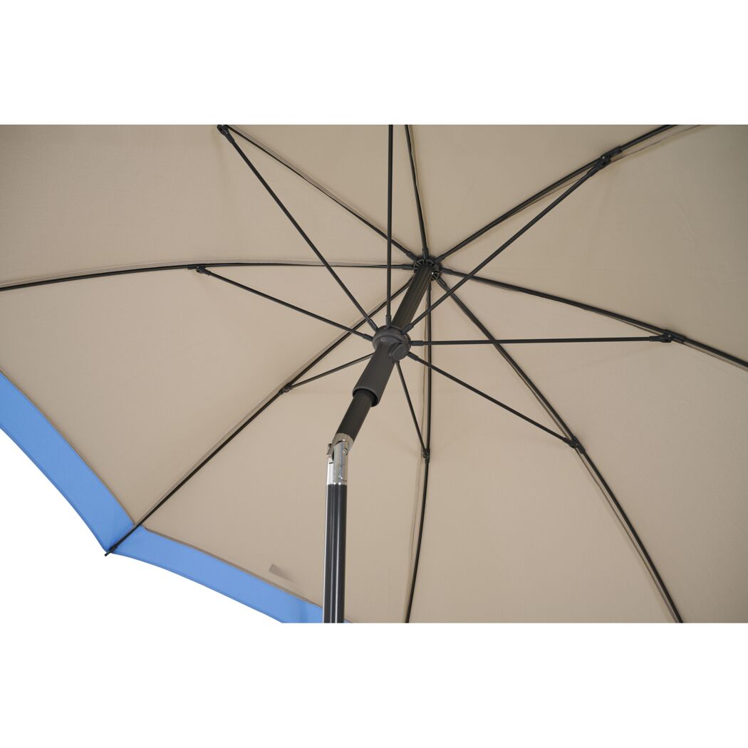 Marktschirm 'City Push' drehbar/knickbar Ø 180 cm