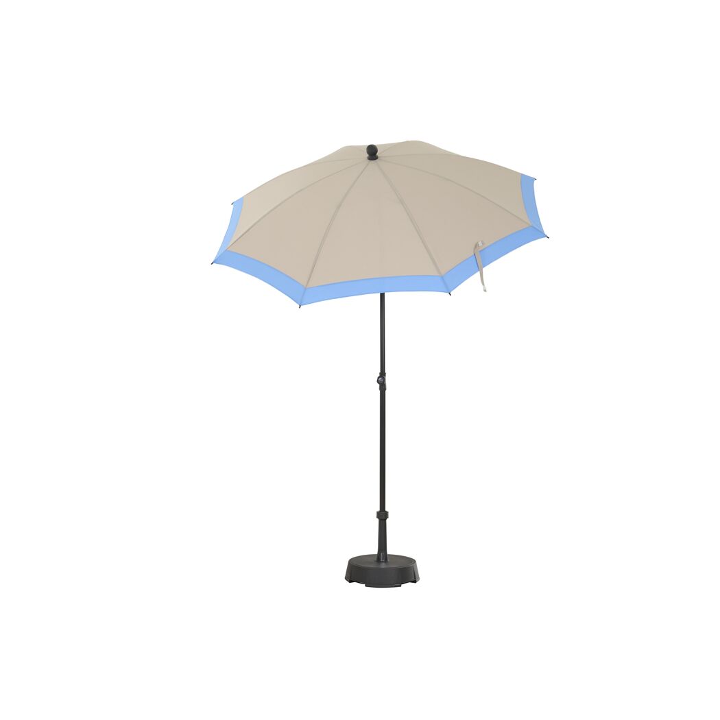 Marktschirm 'City Push' drehbar/knickbar Ø 180 cm