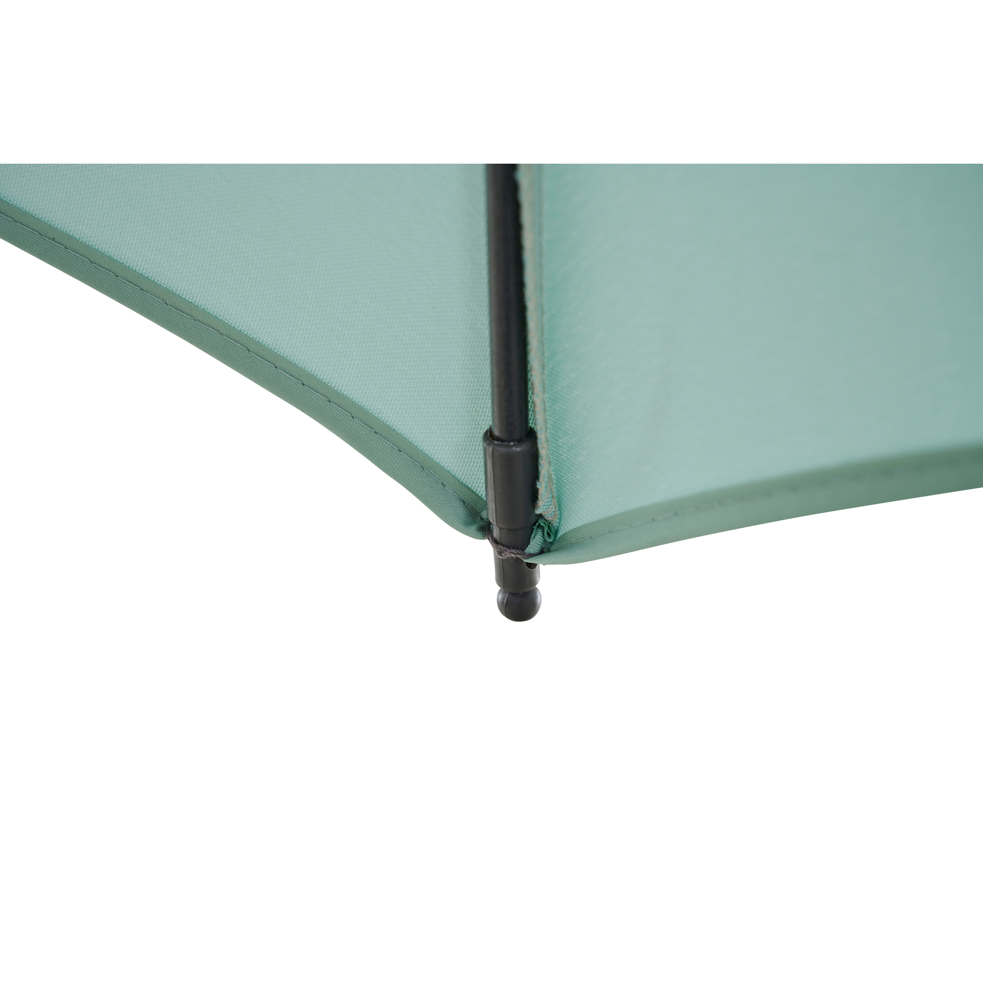 Sonnenschirm 'City Push' beige/nilgrün Ø 180 cm