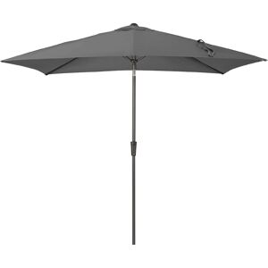 Sonnenschirm 'Fagus' anthrazit 250 x 200 cm, mit Kurbel