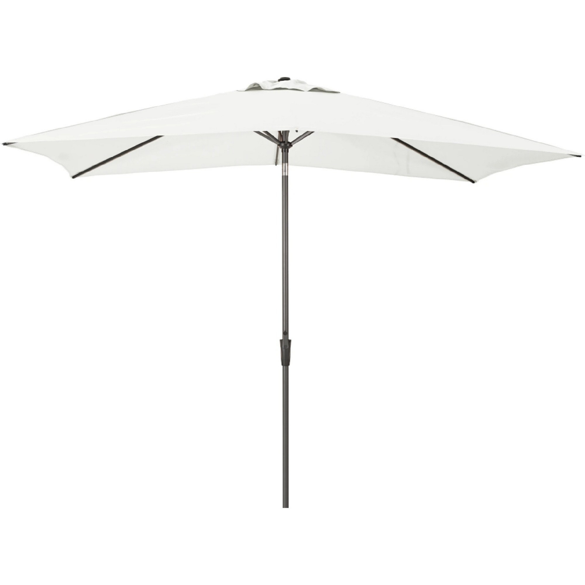 Sonnenschirm 'Fagus' natur 300 x 200 cm, mit Kurbel