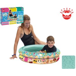 Planschbecken 'Happy Summer Babypool' mehrfarbig Ø 74 x 18 cm