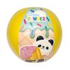 Strandball 'Happy Summer' mehrfarbig Ø 29 cm